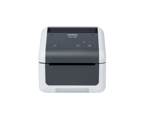 Brother TD4210D Impresora de etiquetas y tickets de sobremesa de tecnologÍ­a térmica directa con conectividad USB y serie