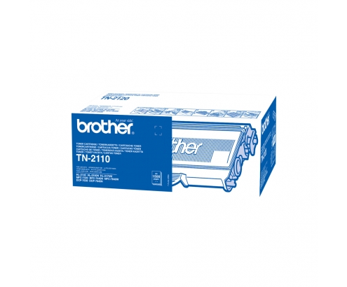 Brother TN-2110 cartucho de tóner 1 pieza Original Negro