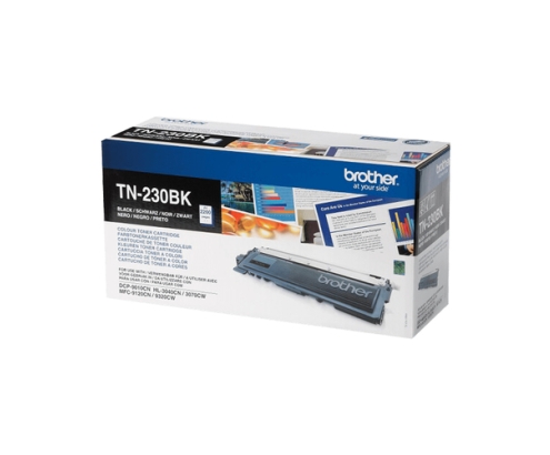 Brother TN-230BK cartucho de tóner 1 pieza(s) Original Negro