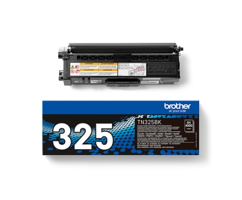 Brother TN-325BK cartucho de tóner 1 pieza(s) Original Negro