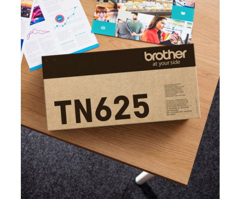 Brother TN-625BK cartucho de tóner 1 pieza(s) Original Negro