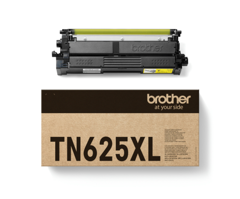 Brother TN-625XLY cartucho de tóner 1 pieza(s) Original Amarillo