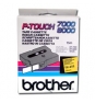 Brother TX-651 cinta para impresora de etiquetas Negro sobre amarillo
