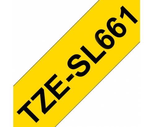 Brother TZe-SL661 cinta para impresora Negro
