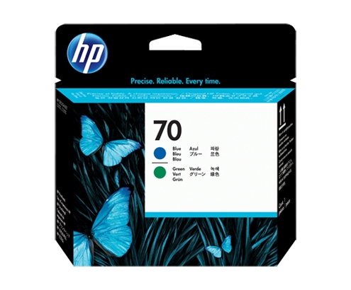 CABEZAL HP 70 C9408A CIAN VERDE