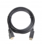 CABLE ADAPTADOR GEMBIRD DISPLAYPORT MACHO A DVI MACHO 1M NEGRO CC-DPM-DVIM-1M
