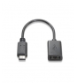 CABLE AISENS OTG USB(A) H A USB TIPO C M 2.0 NEGRO A107-0059