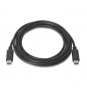 CABLE AISENS USB 2.0 USB TIPO-C MACHO A USB TIPO-C MACHO 3A 2M NEGRO A107-0057