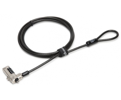Cable antirrobo dell N17 cerradura con combinacion para portatil 1m negro K68008EU