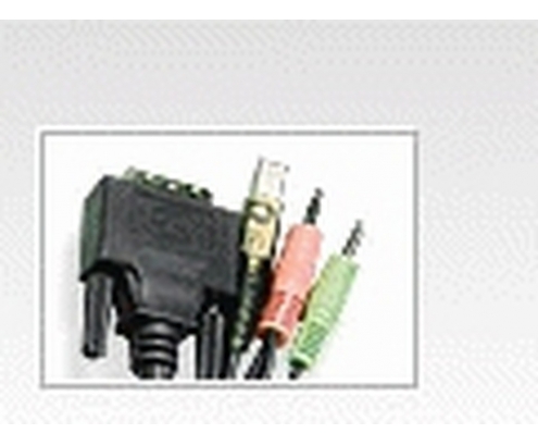 CABLE ATEN DATA SWITCH KVM DVI-D USB 1.8M NEGRO 2L-7D02U