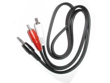 CABLE AUDIO ESTEREO MINI JACK M A 2RCA M 2.5MT EQUIP 14709207