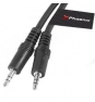 Cable audio phoenix jack 3.5 macho a macho 5m negro PHAUDIOJACK5