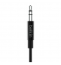Cable Belkin RockStar™ de audio de 3,5 mm macho con conector USB C macho Negro