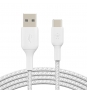 Cable Belkin USB A macho/USB C macho 0,15 m Blanco