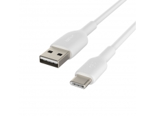 Cable Belkin USB A macho/USB C macho 0,15 m Blanco
