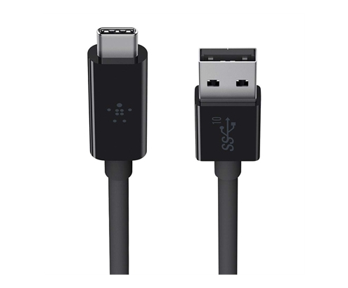 Cable Belkin USB A macho/USB C macho 0,9 mNegro