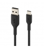 Cable Belkin USB A macho/USB C macho 2 m Negro