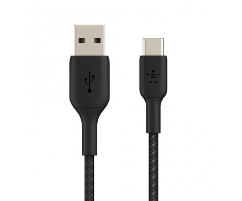 Cable Belkin USB A macho/USB C macho 2 m Negro