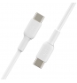 Cable Belkin USB C macho/macho 1 m Blanco