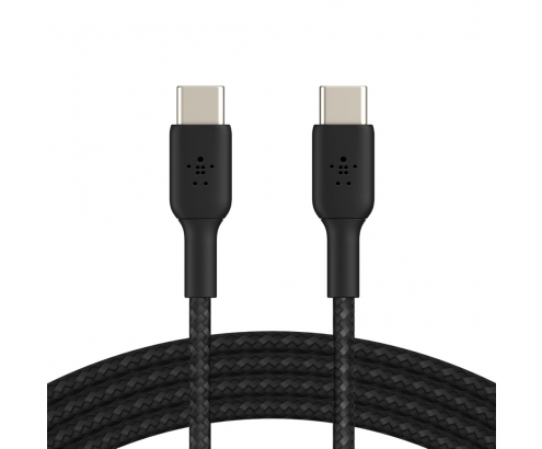 Cable Belkin USB C Macho/Macho 1 m Negro