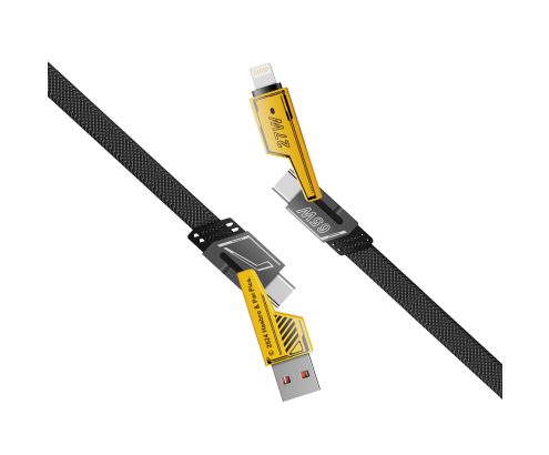 Cable Carga Rápida  65 W Transformers Bumblebee TF-A15 2 en 2 1M