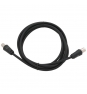 CABLE COAXIAL GEMBIRD ANALOGICO ANTENA TV 1.8METROS NEGRO CCV-515