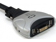 CABLE CONMUTADOR LEVEL ONE V/T/M DVII USB CON AUDIO CABLES INCLUIDOS K...