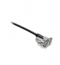 Cable de seguridad kensington candado con llave microsaver 2.0 para portatiles negro plata K65020EU