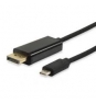 CABLE EQUIP USB-C MACHO A DISPLAYPORT MACHO 1.8M NEGRO 133467