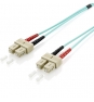 CABLE FIBRA OPTICA DUPLEX SC/SC 1MT EQUIP 255321