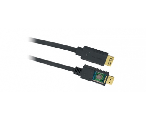 CABLE HDMI ACTIVO HIGH SPEED CON ETHERNET 25MT KRAMER NEGRO 97-0142082