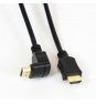 CABLE HDMI M A HDMI M 1.4 GOLD ANGULAR 1.5MT OMEGA OCHK14 