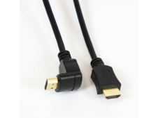 CABLE HDMI M A HDMI M 1.4 GOLD ANGULAR 1.5MT OMEGA OCHK14