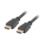 CABLE LANBERG HDMI MACHO A HDMI MACHO RESOLUCION HASTA 3840X2160 30HZ CON CANAL ETHERNET 3M NEGRO CA-HDMI-11CC-0030-BK