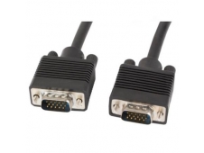 CABLE LANBERG VGA MACHO A VGA MACHO FERRITAS 5M NEGRO CA-VGAC-10CC-005...