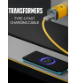 Cable Lightning Carga Rápida Transformers Bumblebee TF-A02 1.5M