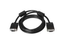 CABLE NANOCABLE CON FERRITA VGA MACHO HDB15 A VGA MACHO HDB15 1M NEGRO...