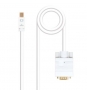 CABLE NANOCABLE MINI DISPLAYPORT MACHO A VGA MACHO 3M BLANCO 10.15.4103