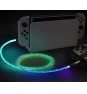Cable Nubbeh Elisium LED Multicolor USB-A a USB-C 1 m 3A TPE