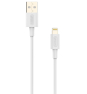 Cable Nubbeh Elisium Lightning a USB-A 1 m 2A Blanco TPE