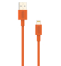 Cable Nubbeh Elisium Lightning a USB-A 1 m 2A Naranja TPE