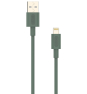 Cable Nubbeh Elisium Lightning a USB-A 1 m 2A Verde TPE