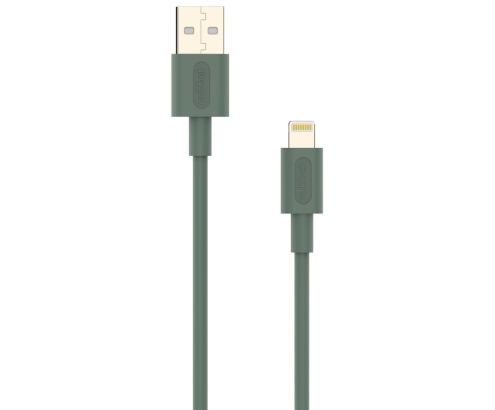 Cable Nubbeh Elisium Lightning a USB-A 1 m 2A Verde TPE