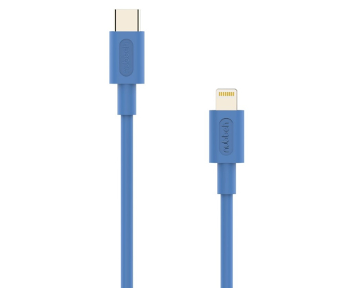 Cable Nubbeh Elisium Lightning a USB-C 1 m 2A Azul TPE
