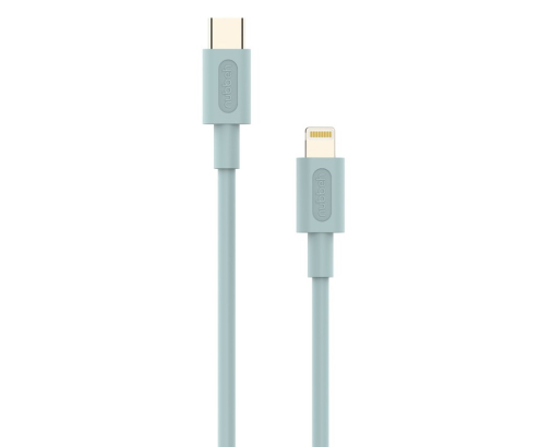 Cable Nubbeh Elisium Lightning a USB-C 1 m 2A Turquesa TPE