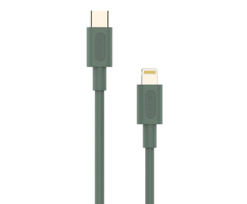 Cable Nubbeh Elisium Lightning a USB-C 1 m 2A Verde TPE