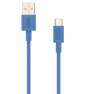 Cable Nubbeh Elisium USB-C a USB-A 1 m 3A Azul TPE