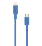 Cable Nubbeh Elisium USB-C a USB-C 1 m 3A Azul TPE