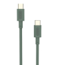 Cable Nubbeh Elisium USB-C a USB-C 1 m 3A Verde TPE