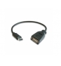 CABLE OTG 3GO USB-A H A USB TYPE-C 2.0 20CM 28+24 APANT NEGRO C135